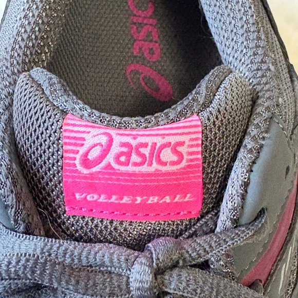 ASICS Gel-1150V Volleyball Shoe Womens Size 9 Gray & Pink Athletic Sneaker - Picture 10 of 11